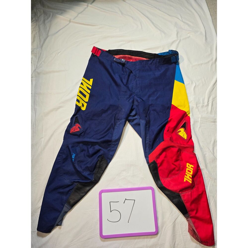 Thor Motocross Blue/Red Pants - 57